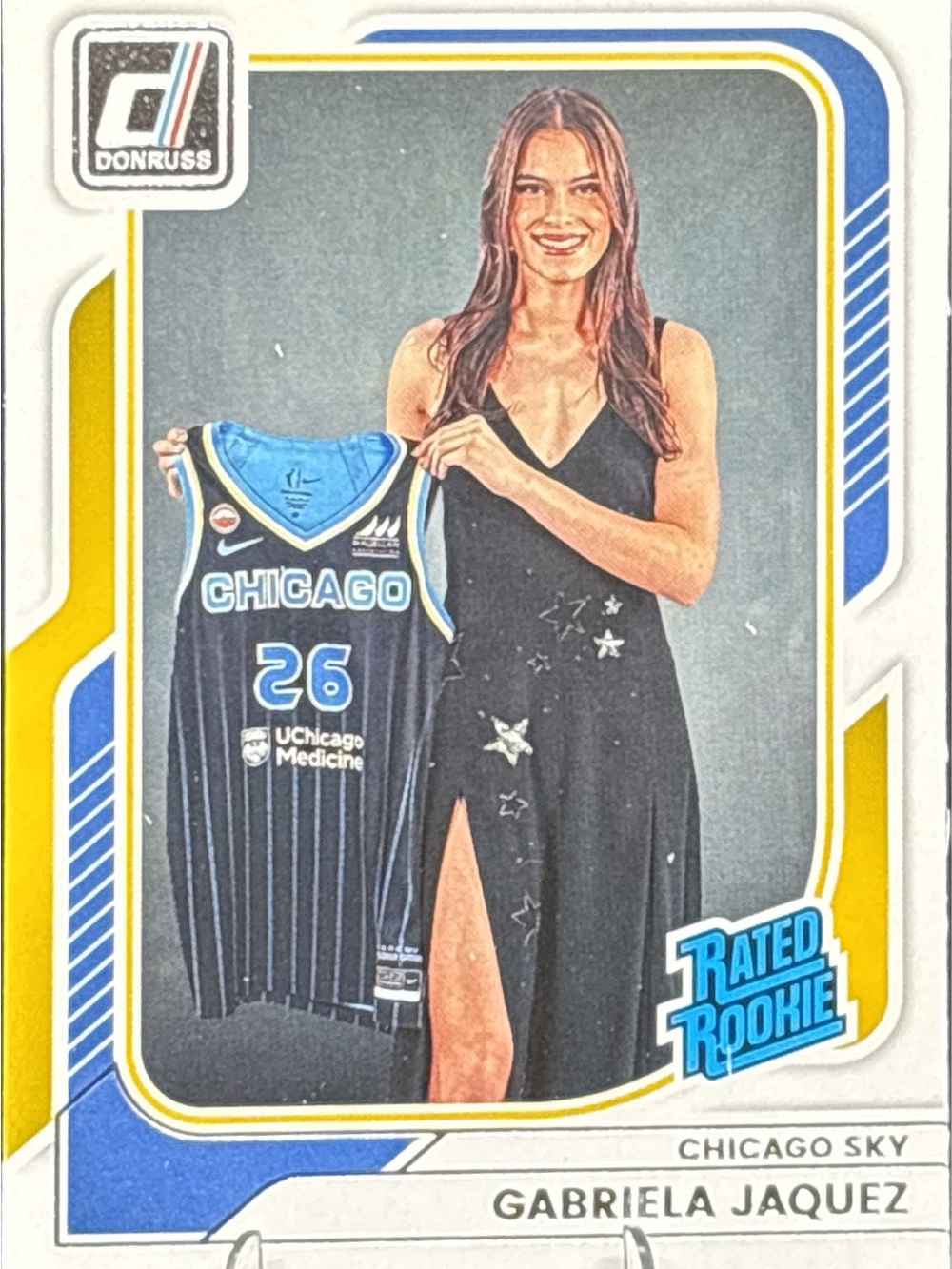 Panini Donruss Gabriela Jaquez Rated Rookie Basketball Card
